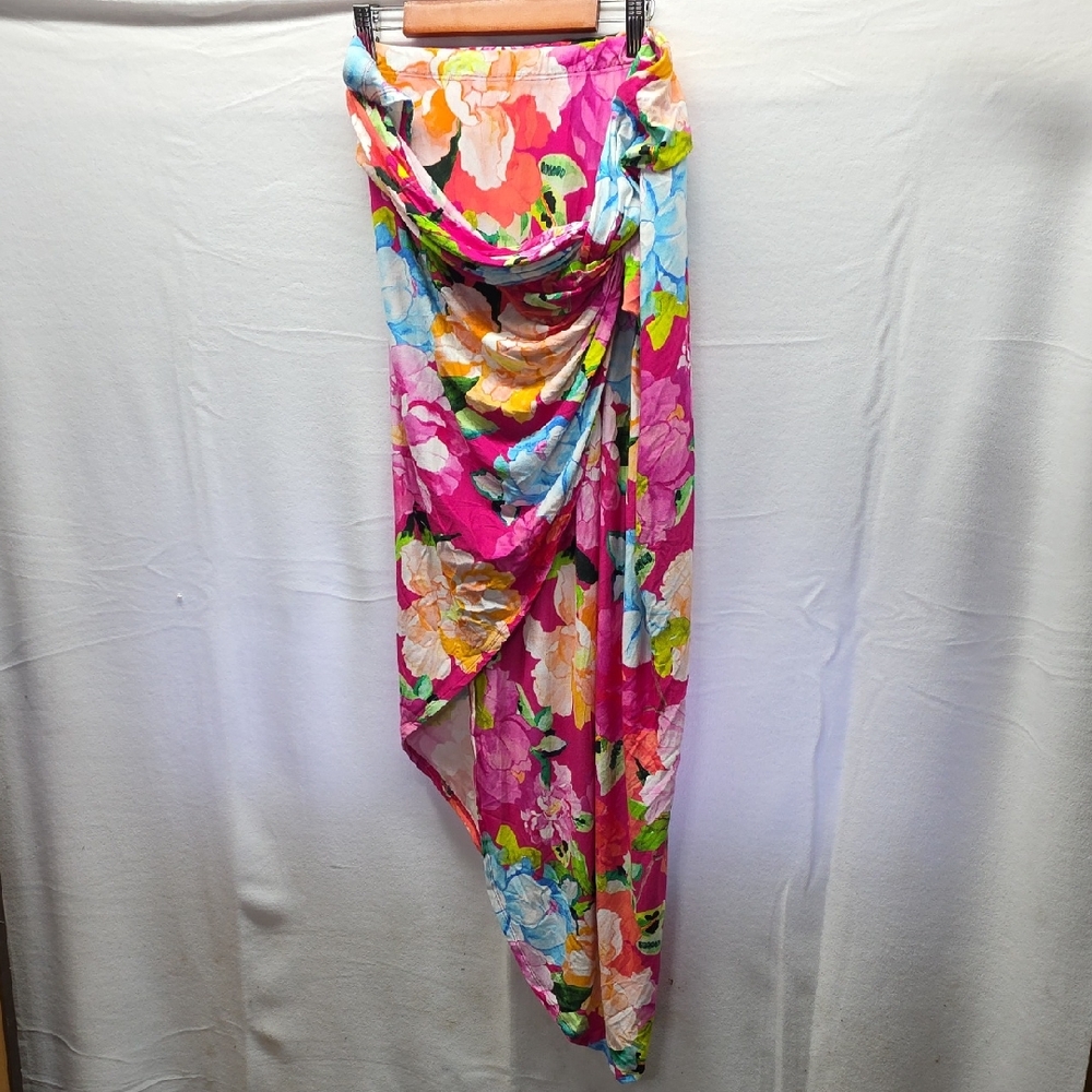 sunshine 79 Floral Convertible Faux Wrap Size XL